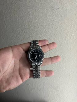 41mm black diamond datejust