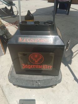 Jägermeister dispensary on tap ice cold shots