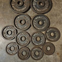 Marcy International Olympic Plates
