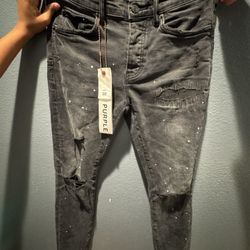Purple Jeans (Black)