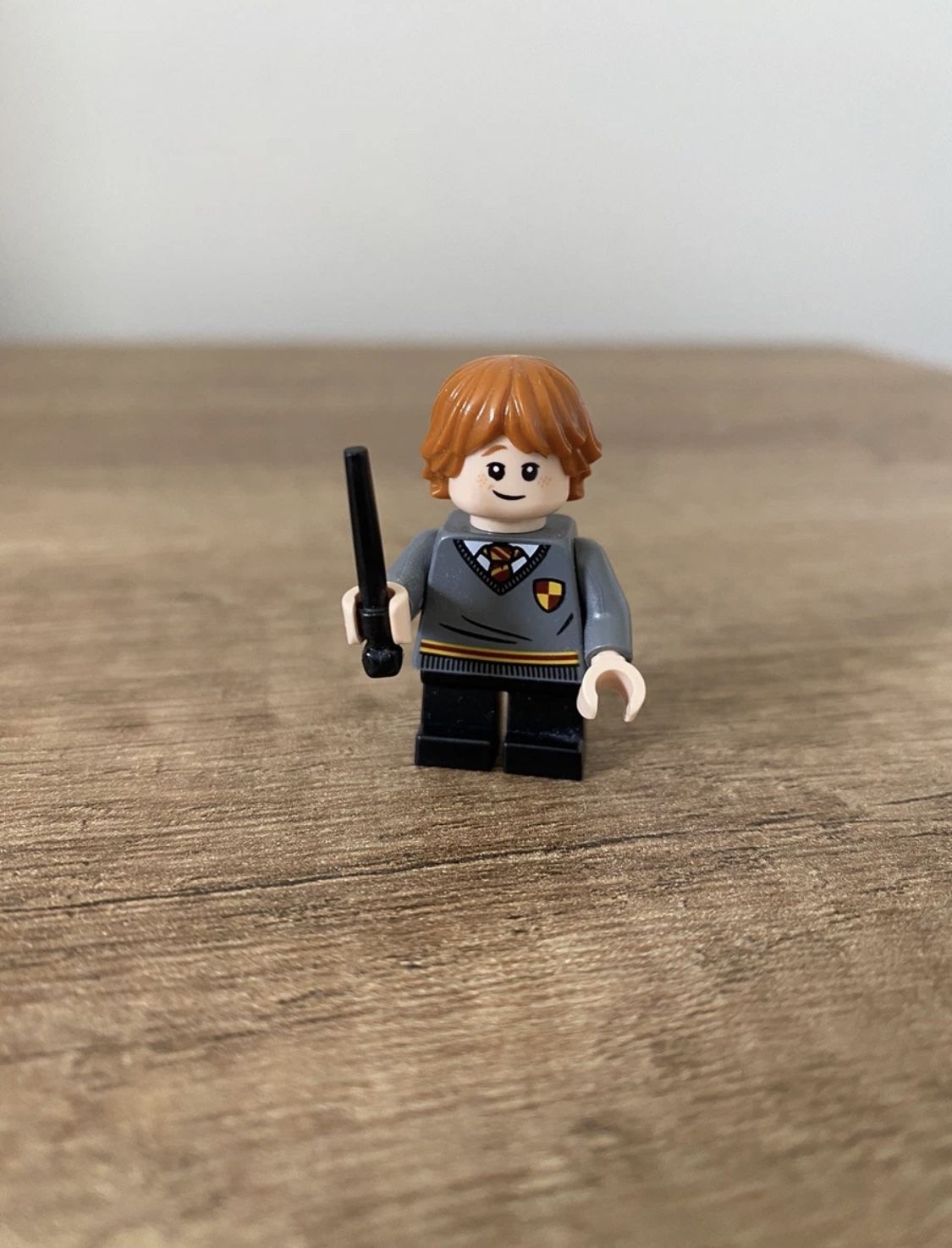 Authentic Ron Weasley Lego Minifigure - Hogwarts Gryffindor Student
