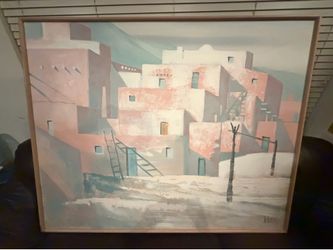 49x50 Pueblo Painting Lee Reynolds’s