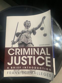 Criminal Justice A Brief Introduction Book