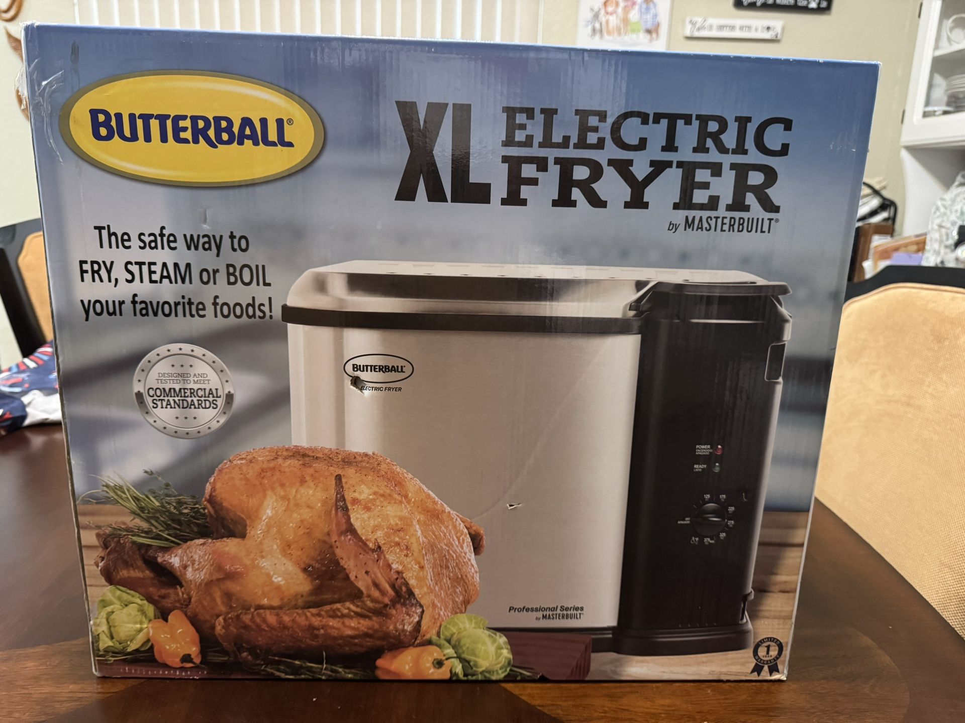 XL Electric Fryer Butterball