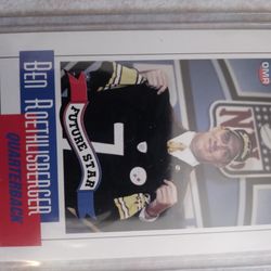 Ben Roethlisberger rookie Card