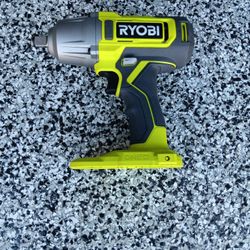 IMPACT WRENCH 1/2" RYOBI 18V TOOL ONLY 