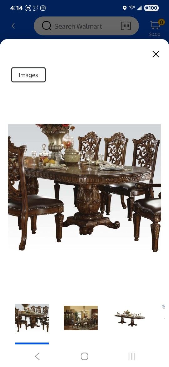 Large Table $100