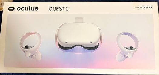 Meta Quest 2 with both controllers