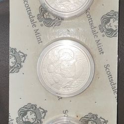 2017 African Leopard Republic Ghana Mint 1 Ounce Silver Round