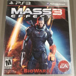 Mass Effect 3 New, Sealed Ps3