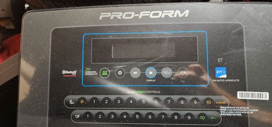 Pro Form Treadmill Trainer 8 Brand new, unused & Assembled