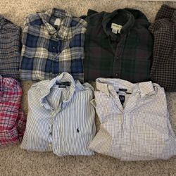 Men’s Polos And Button Down Shirts 