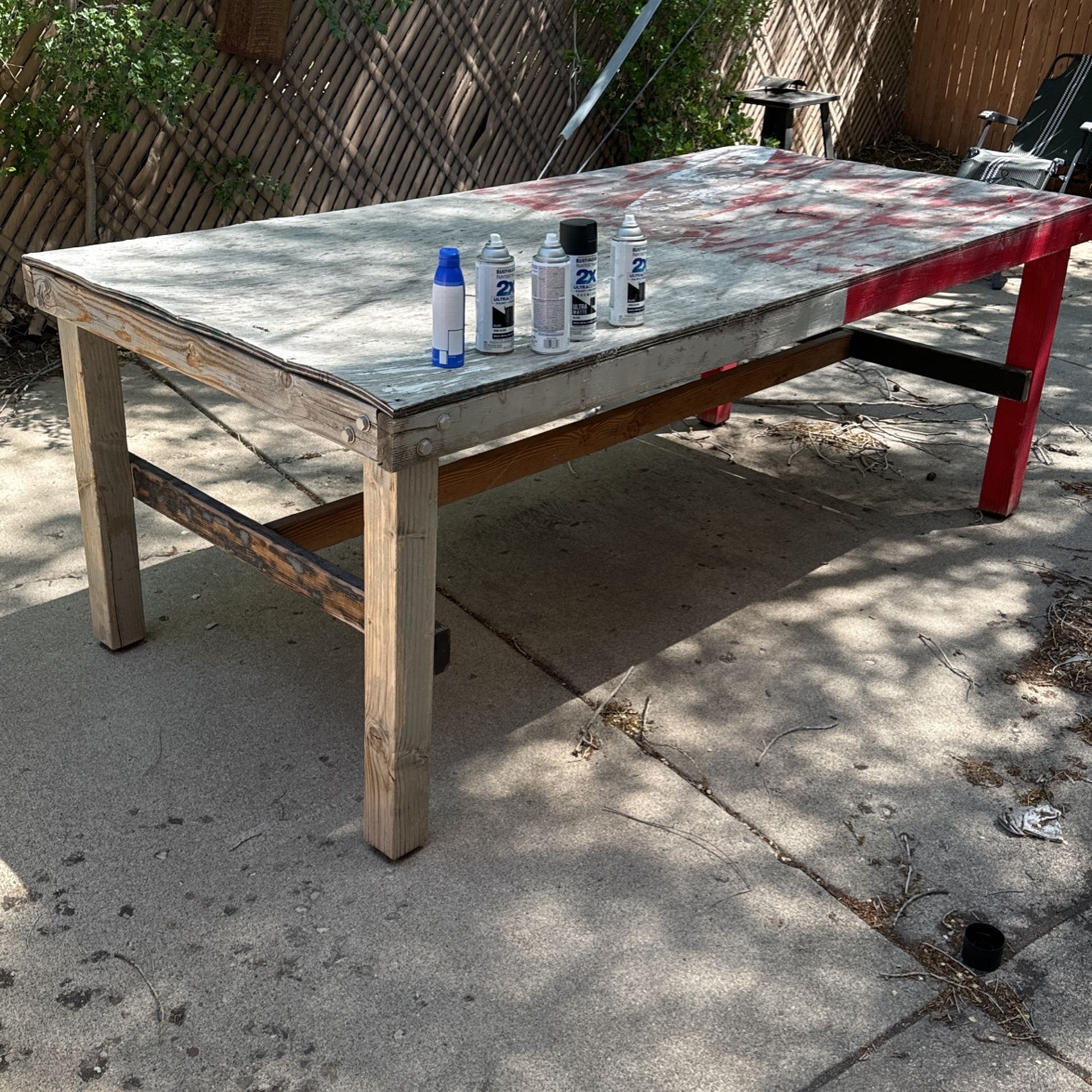 Beer Die Table