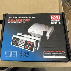 Nintendo console in box, never used