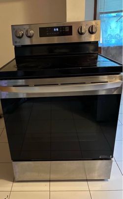 LG electric Bluetooth stove