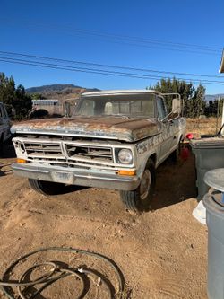 1972 Ford F250 camper special
