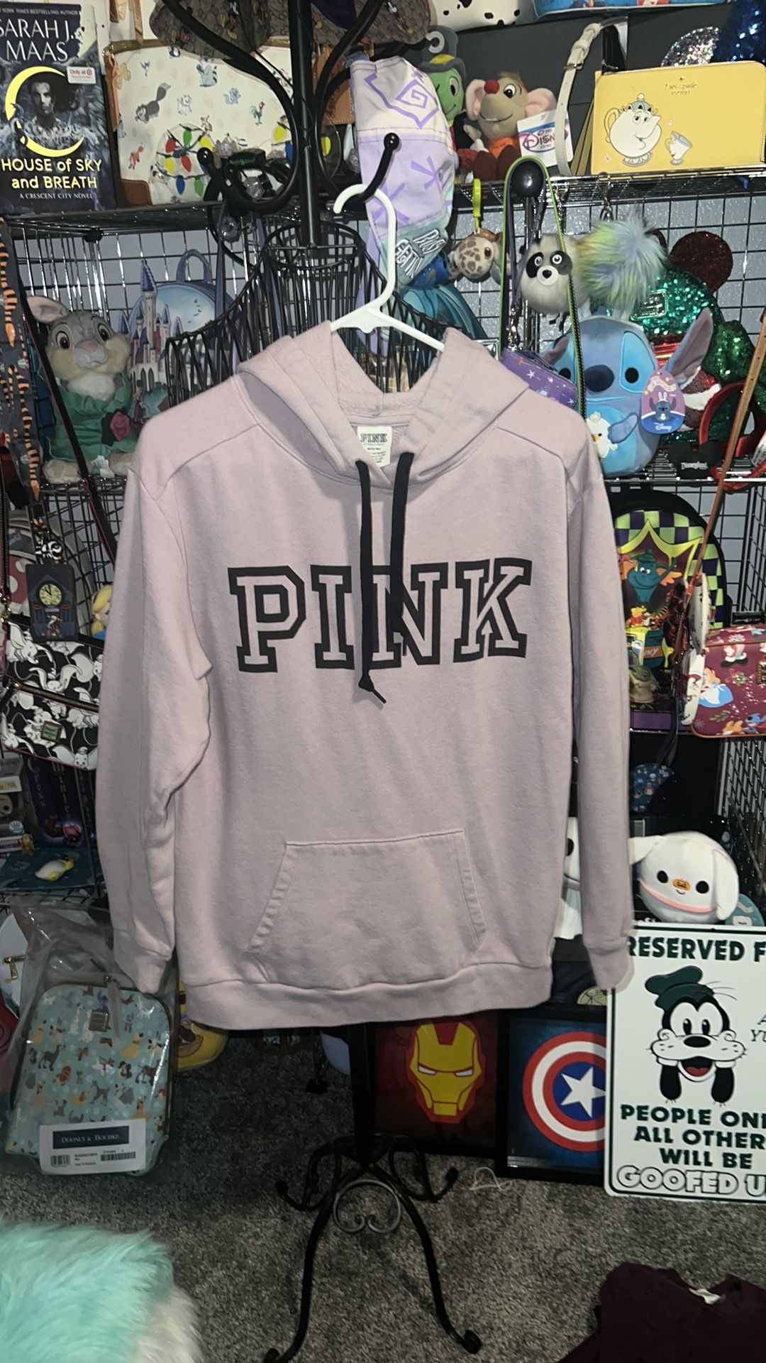 Like New Victoria Secret Pink Hoodie Light Purple for Sale in Las Vegas ...