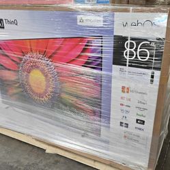 86” Lg UHD Smart 4K TV LCD Led 