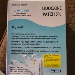 Lidocaine  Patches For Pain