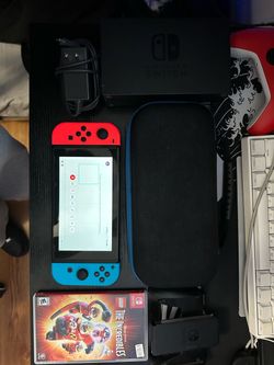 Nintendo Switch Bundle with Dock and 1 game