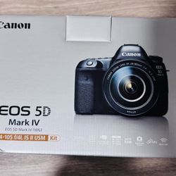 📸 Canon EOS 5D Mark IV DSLR Camera – Body Only – Brand New (Not Open Box)