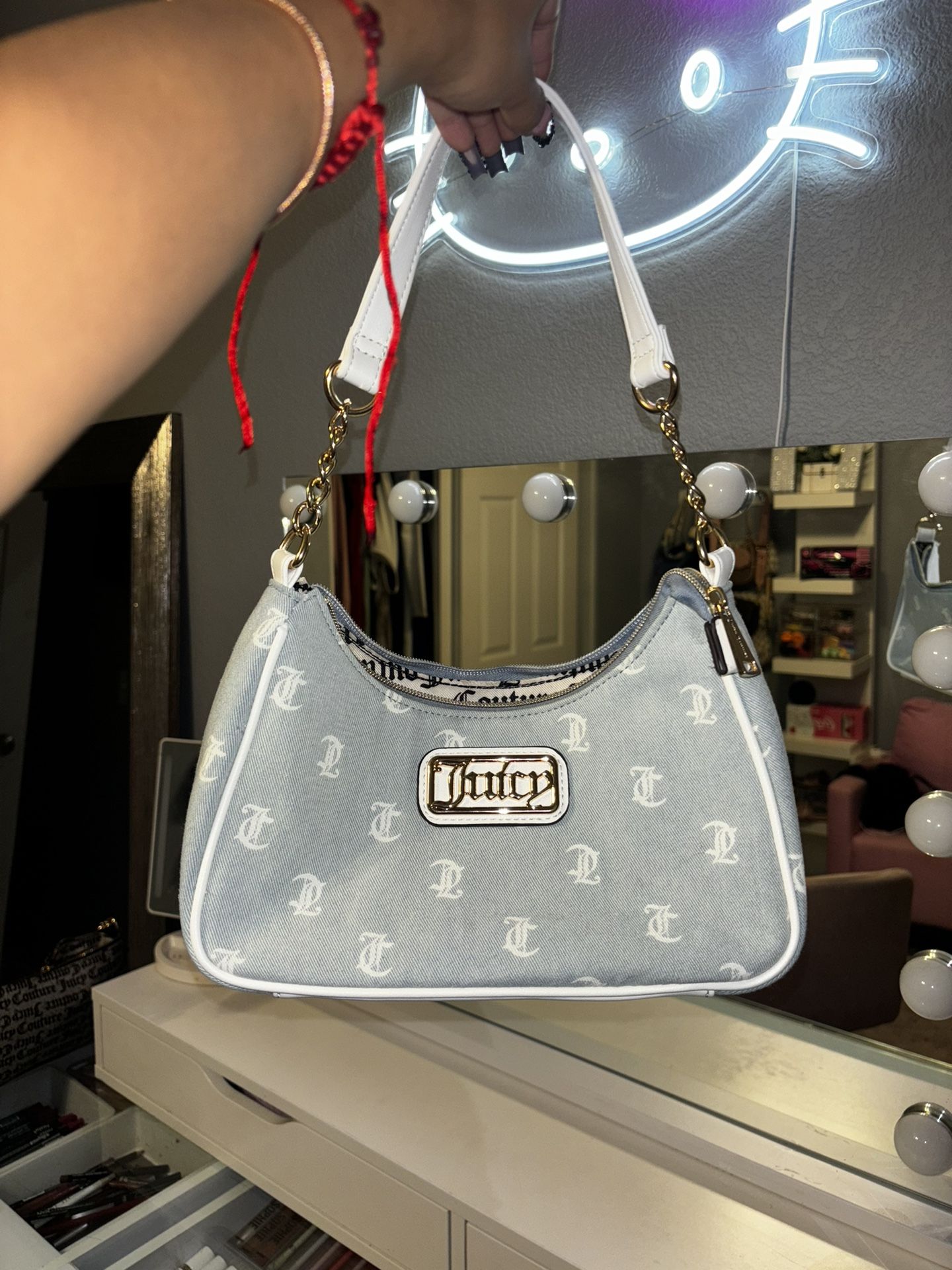Denim Juicy Shoulder Bag
