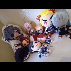 My Hero Academia /Demon Slayer Plushies -Turlock 