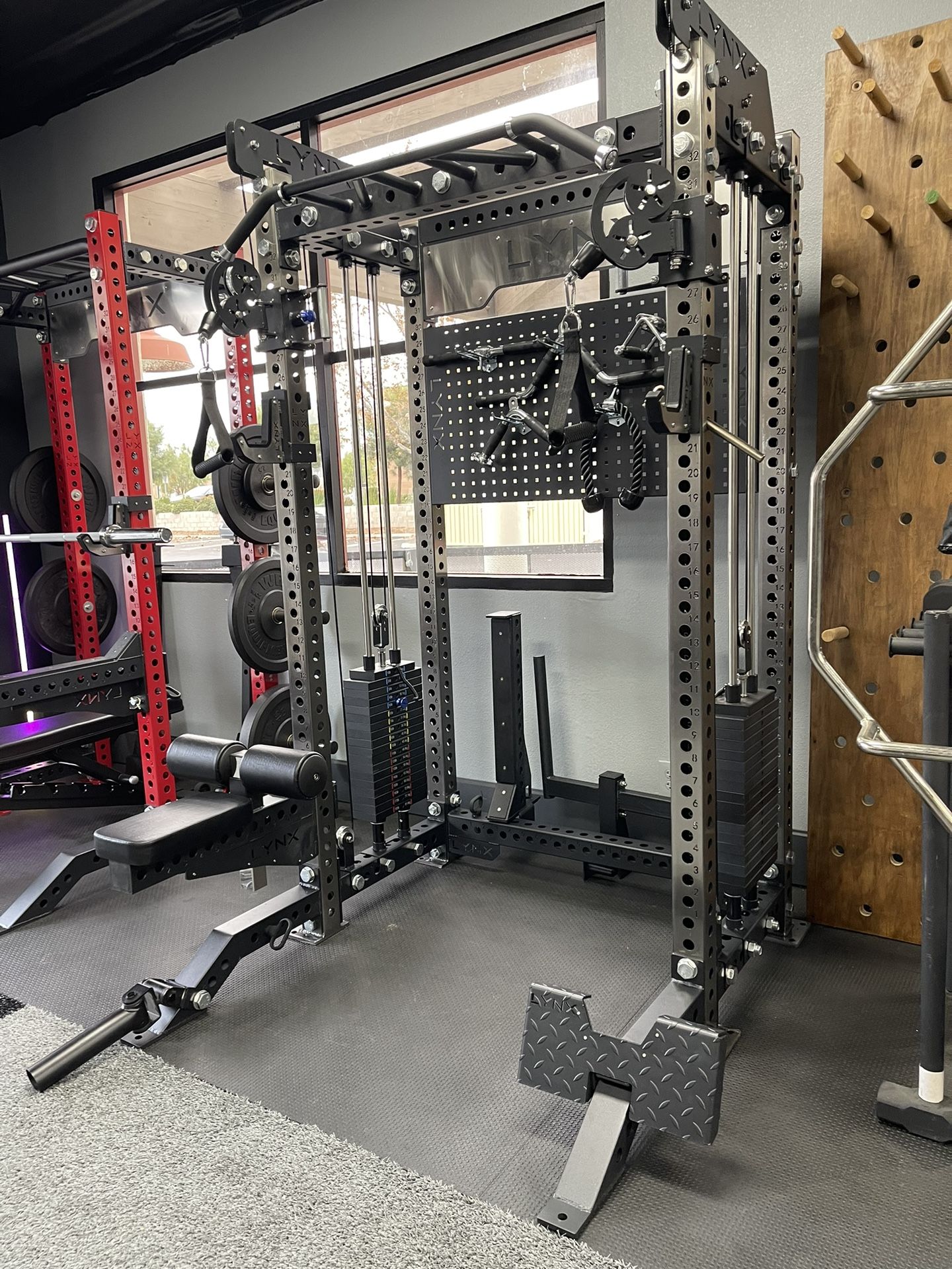 SQUAT RACK🔹SMITH MACHINE🔹FUNCTIONAL TRAINER🔹GYM EQUIPMENT