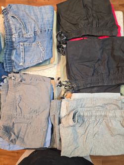 Boys size 7 shorts, pants, sweats