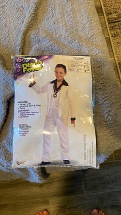 70s Disco Fever Kids Costume Size 12-14