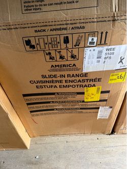 Brand new electric range