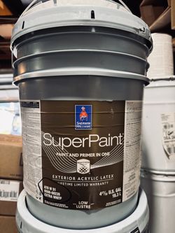 New exterior paint! Extra white!