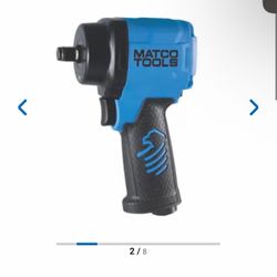Matco 1/2" DRIVE STUBBY PNEUMATIC IMPACT WRENCH