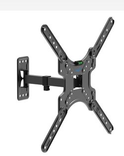 ELG - MT400AR Full-Motion TV Wall Mount with VESA 75×75–400×400 Swivel and 10.0" Extend for 26–65”TVs - Black