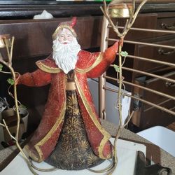 Santa Clause Candle Holder