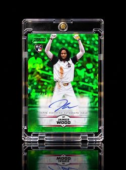 James Wood Topps Stadium RC Auto 3/5