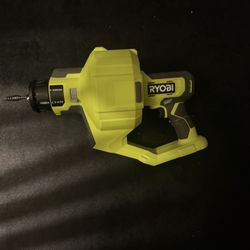 RYOBI ONE+ 18V Cordless Drain Auger with 25 ft Cable, LED Light, Auto Feed/Retract, Cable Lock, Enclosed Drum (Tool Only)