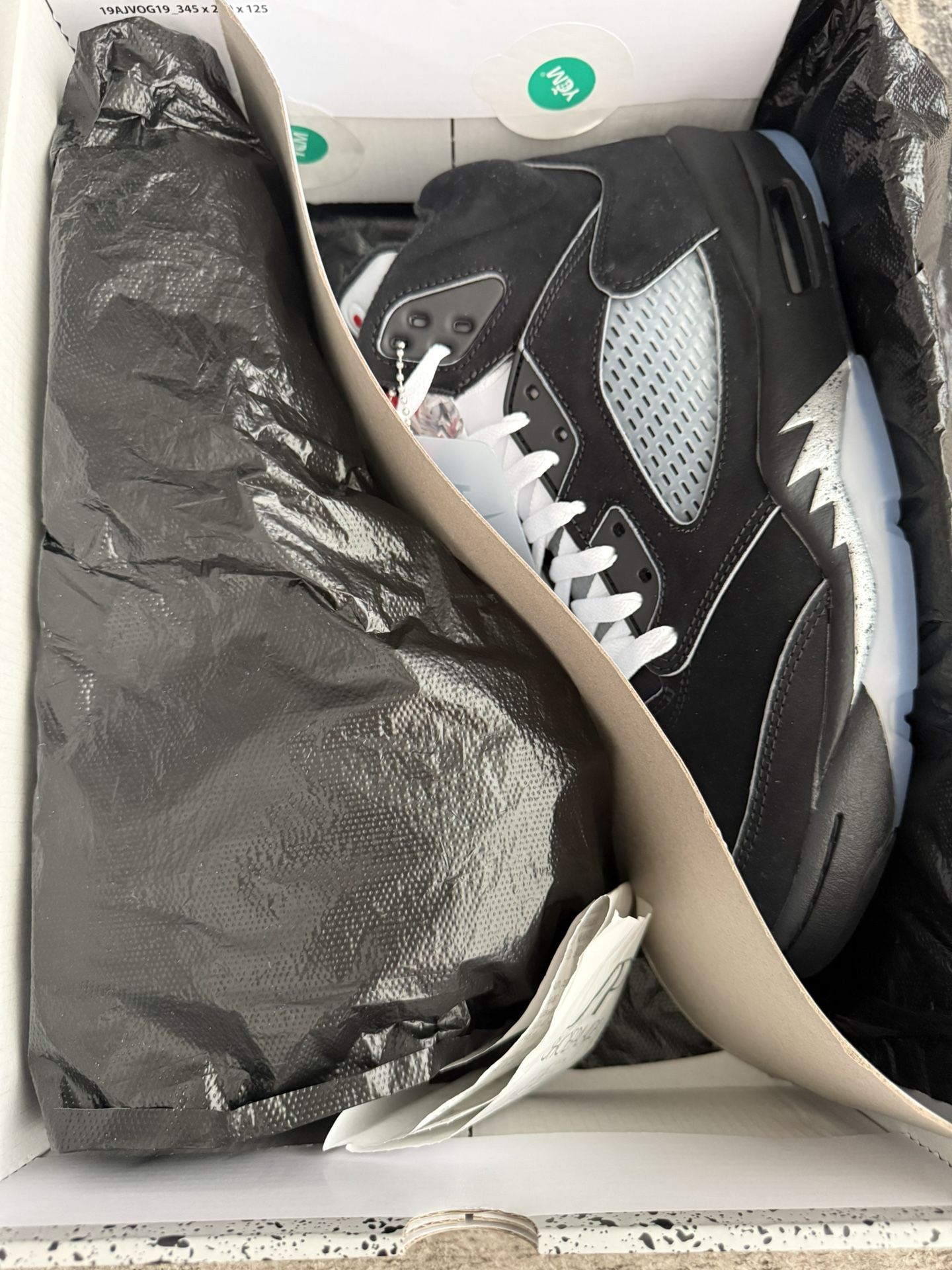 Jordan 5 Retro OG Black Metallic Reimagined