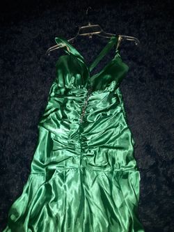 Mermaid style prom dress