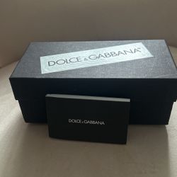 D&G Sunglasses Box 