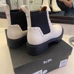 Coach Lory Leather Bootie