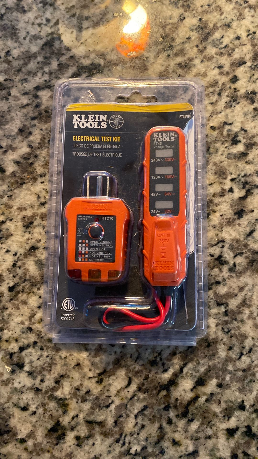 Electrical Test Kit / Juego De Prueba Electrica 