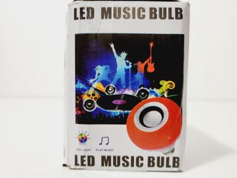 LED Music Bulb Bluetooth4.0 Light Speaker- Multi-color changing E27 12W LED light bulb with Remote Control for Home