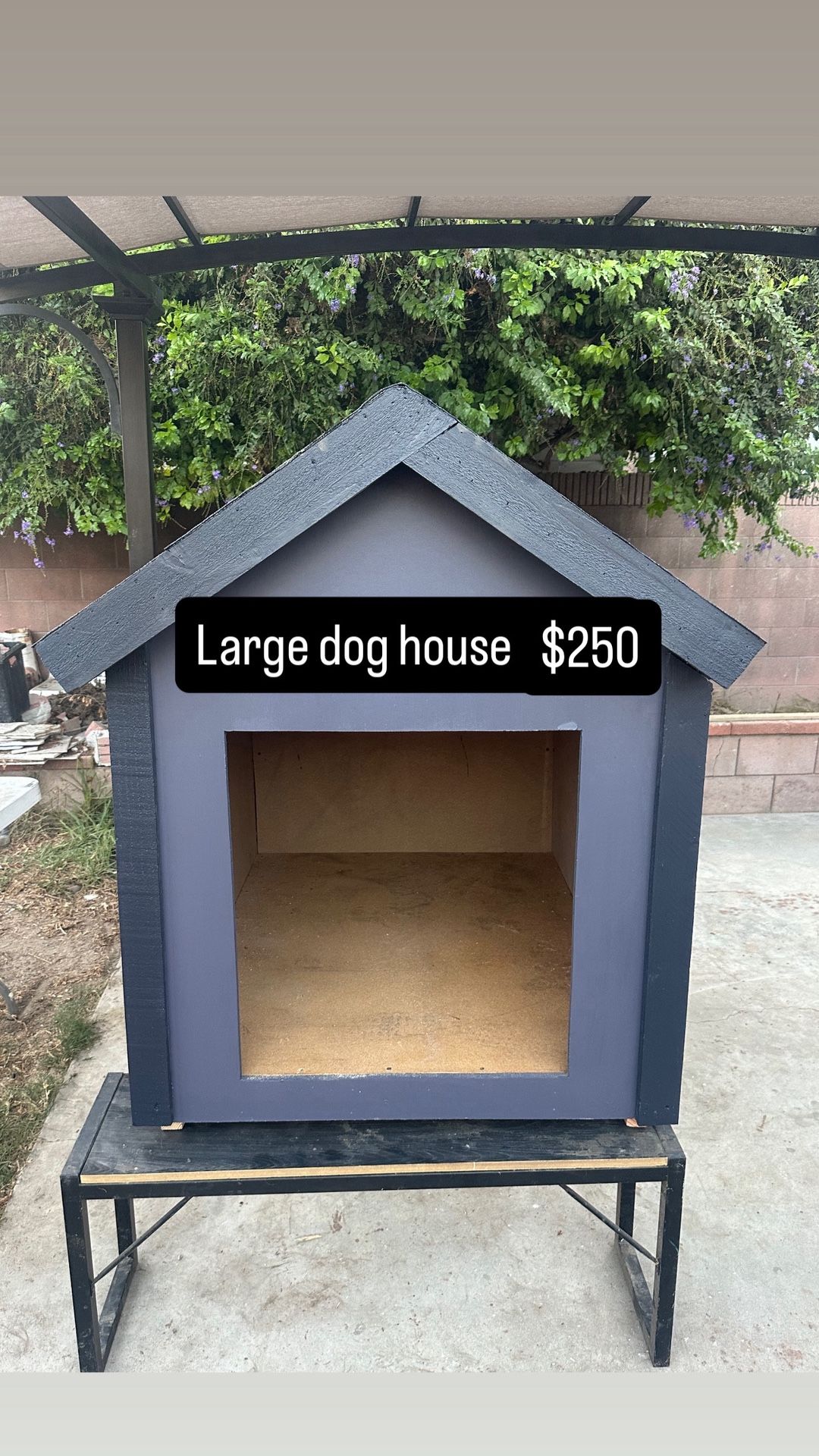 Dog House Hand Made Casa Para Perros Grande Large Dog  Size  Grande