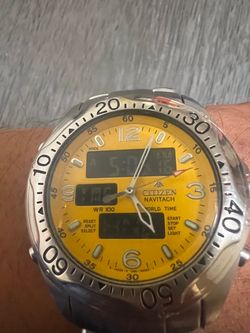Citizen Navitach World Time Ana-Digi Watch