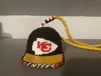 Kansas City Chiefs Handmade Beaded Medallion