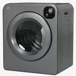 Portable 3.2 Cu.ft Clothes Dryer 1300W Front Load Gray