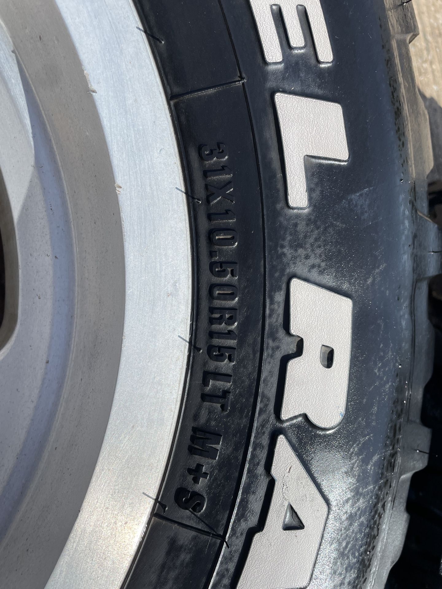 Mud King Xt Steel Radial Wheels And Tires 31X10.50R15 LT for Sale in