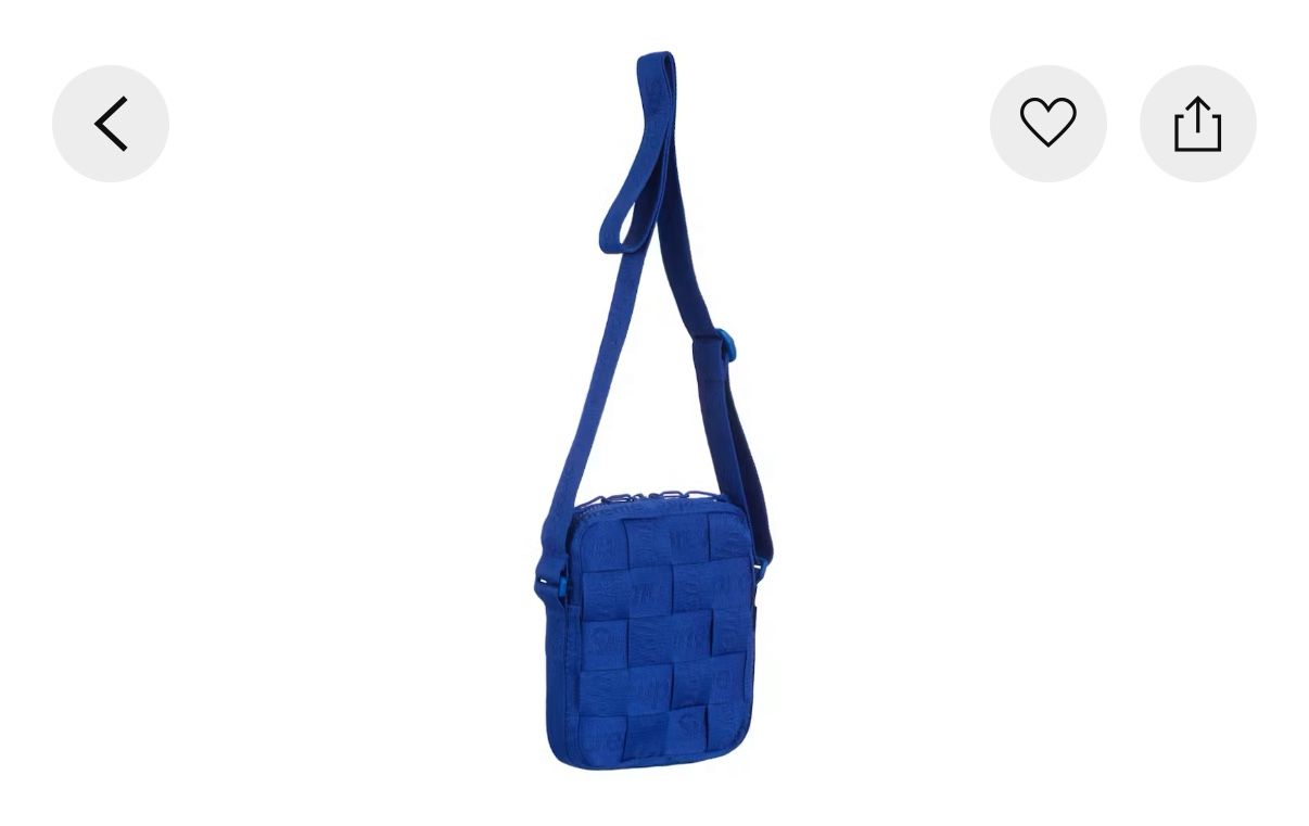 Supreme woven  Shoulder Bag 