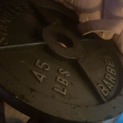 Olympic Barbell 45 Plates